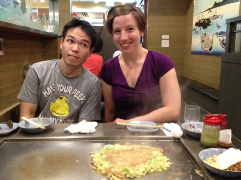 okonomiyaki and lauren and ryuji