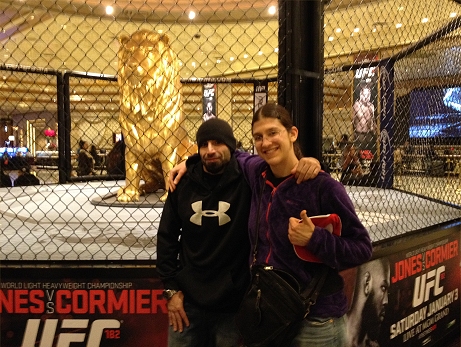 steve and i at ufc