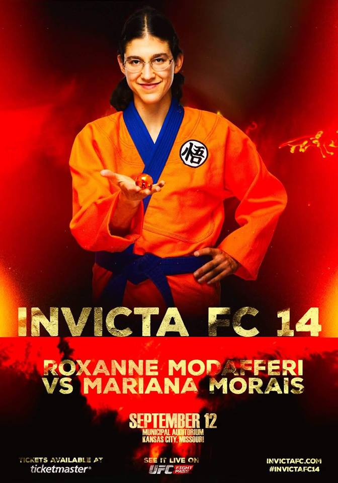 See Roxanne fight in Invicta FC 14